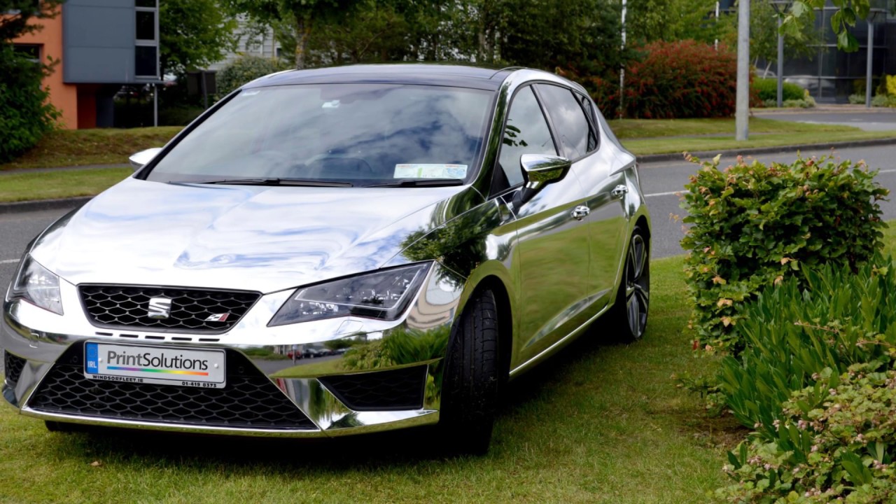 Avery Dennison Conform Chrome Silver Car Wrap YouTube