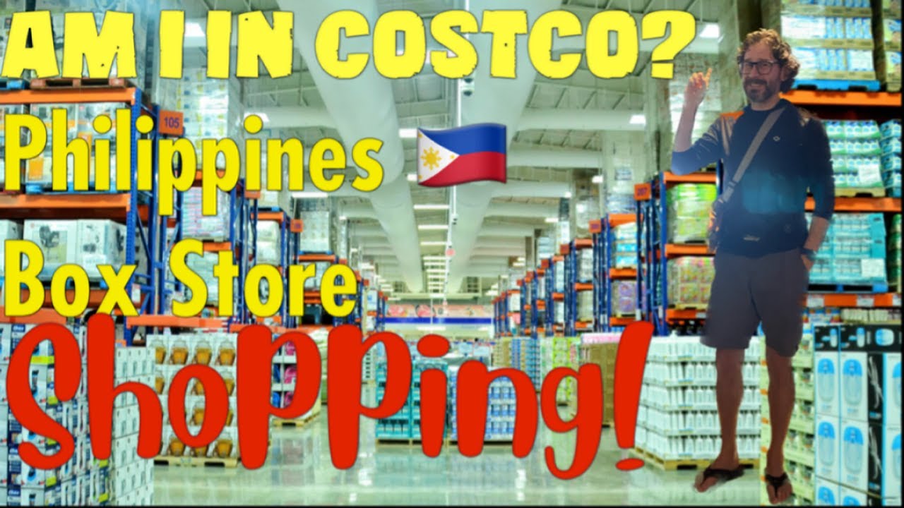 Costco In The Philippines? BOX STORE CONVENIENCE- BANNED VIDEO