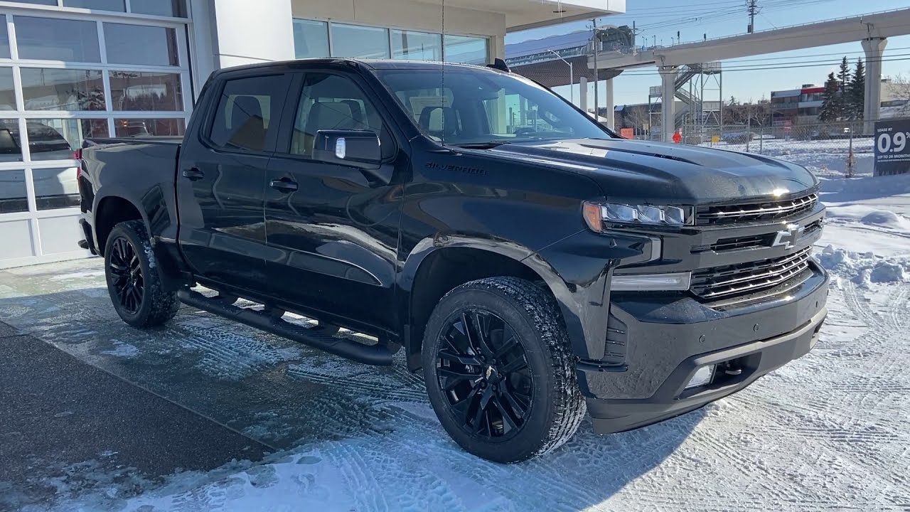 Black 2021 Chevrolet Silverado 1500 RST Review - GSL GM City - Calgary