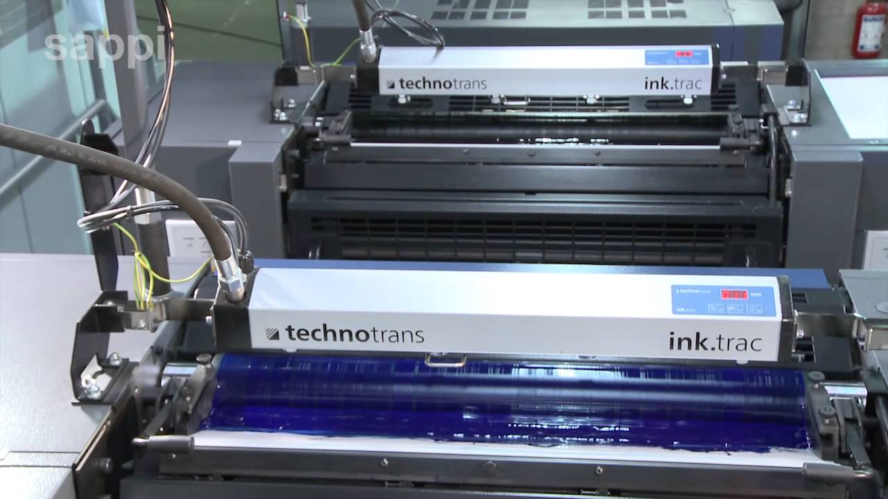 The Printing Process - Sheet Offset Press - Polish