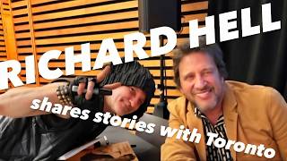 Punk Rock Hero RICHARD HELL interview / Toronto Reference Library / MAY 15 2026