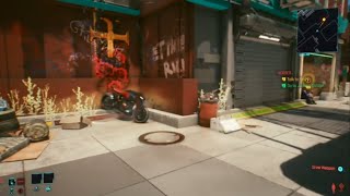 Cyberpunk Motorcycle Glitch meme