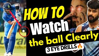 HOW to WATCH the Ball CLEARLY with TOP FOCUS | 3 'ZABARDAST🔥' EYESIGHT DRILLS for Cricket screenshot 3