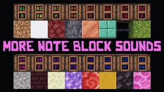 Instrument++ || 16 Note Block sounds!