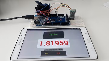 AppInventor Bluetooth Accelerometre Servo Kontrol