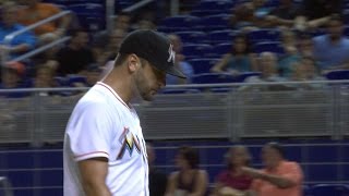 WSH@MIA: Cosart tosses five scoreless vs. Nationals