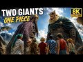 “2 Giants Destroyed Everything 😈 | One Piece Hindi” #onepiece #giants #trending #luffy #trending