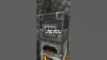 💥🏘️Minecraft Blast Furnace & Villager📚🎮