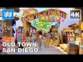 [4K] Old Town San Diego Historic State Park - 2021 Walking Tour 🎧 Binaural Sound