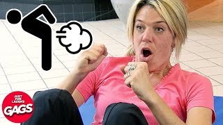 Top 10 Fart Pranks | Just For Laughs Gags