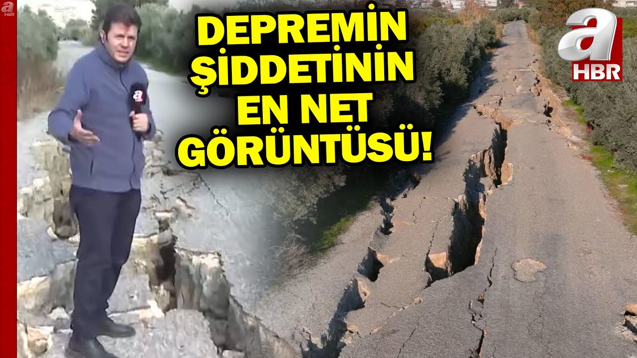 6 Şubat’ın Korkutan Tablosu: Hatay’da 3 Kilometrelik Yol Böyle Çökmüştü | A Haber