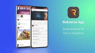 Rokverse App - Social Network for Rise of Kingdoms available for Android and iOS screenshot 3