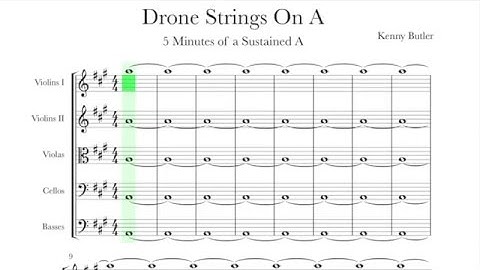 Drone Strings On A