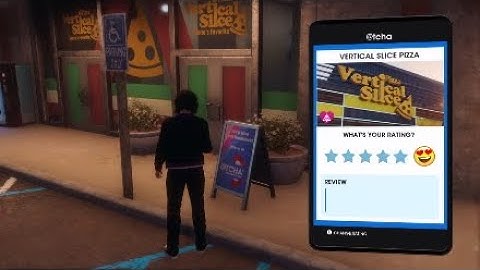 Saints Row: @tcha - Vertical Slice Pizza