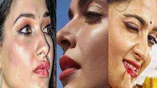 Hot Actress Face Lips Close Up