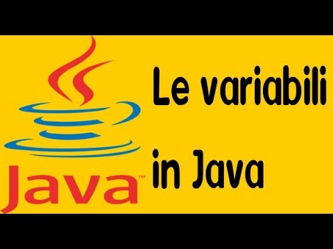 Video: Quali sono i nomi di variabili validi in Java?