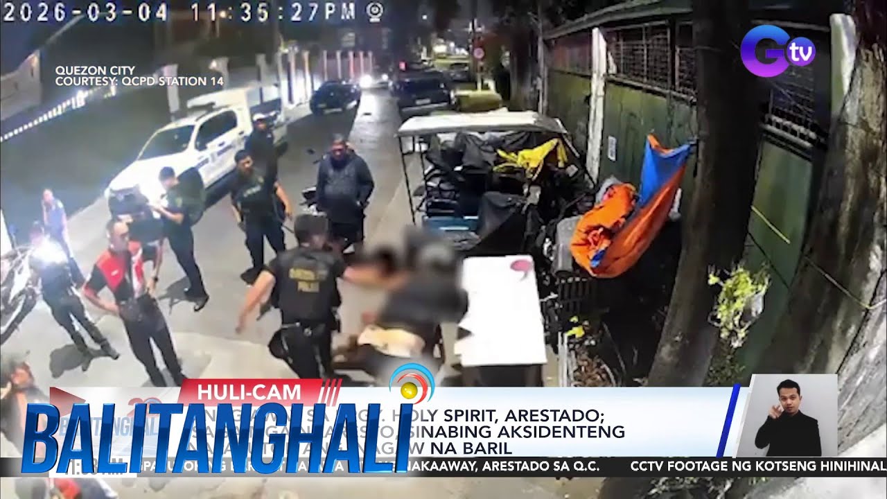 3 nag-away sa Brgy. Holy Spirit, Quezon City, arestado | Balitanghali