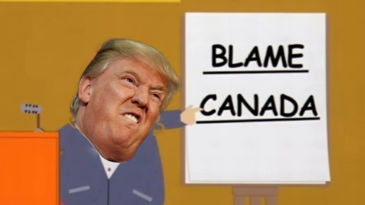 Trump sings Blame Canada (Ai | South Park Cover)