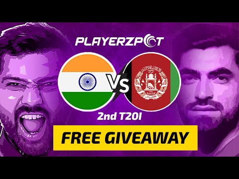 INDIA vs AFGHANISTAN | 2nd T20I | KEY FANTASY PLAYER | STATS & ANALYSIS - video from PlayerzPot