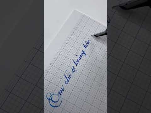 Video Bút chấm mực 2 đầu ngòi flex -độc lạ -viết nét thanh... - youtube