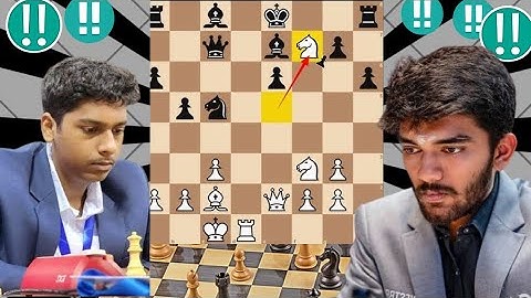 Pranav V vs Gukesh D Fantastic chess match