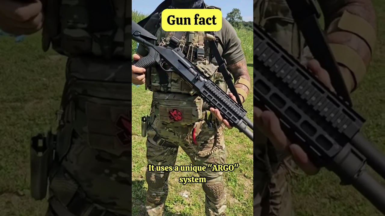 Benelli M4 semiautomatic shotgun