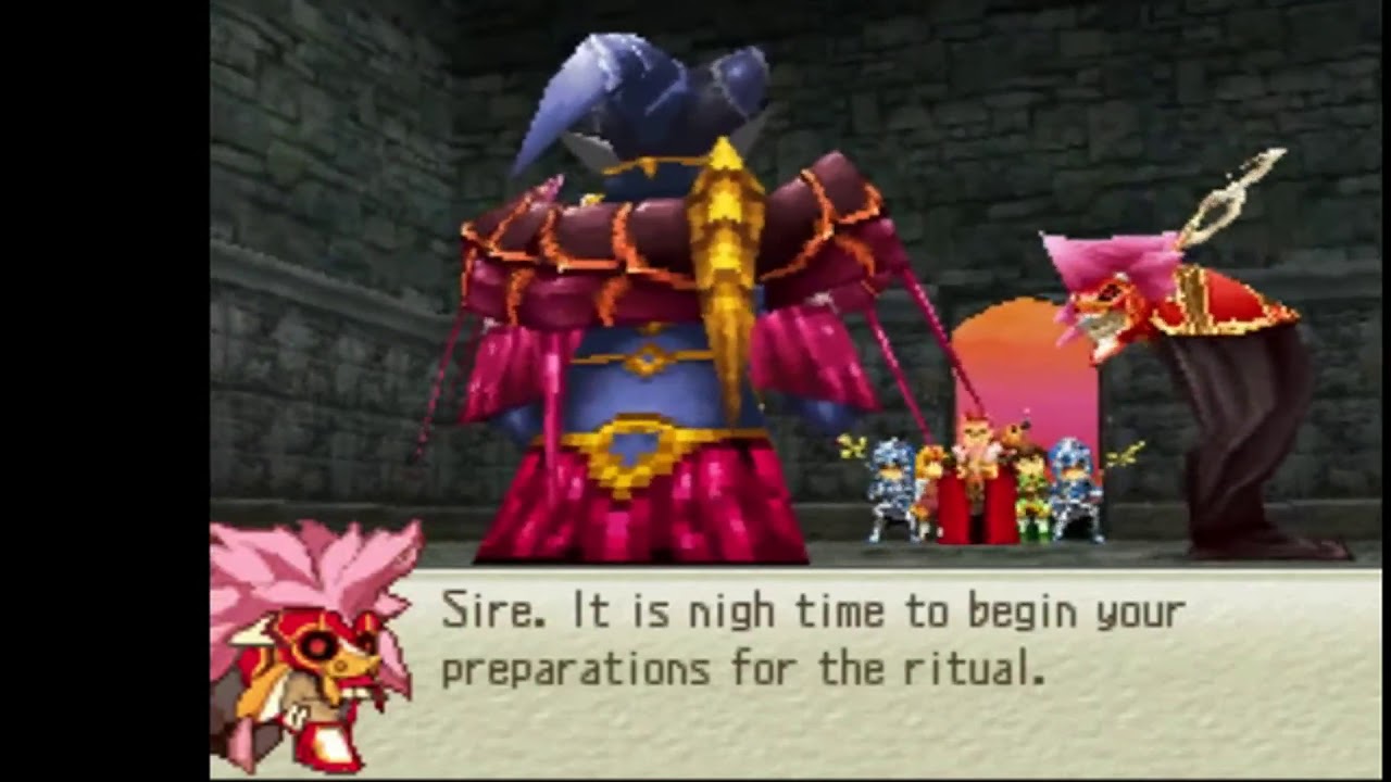 Final Fantasy Ring of Fates CRYSTAL CHRONLICLES Hierophant Galdes and