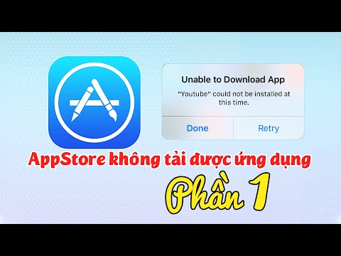 #1 KHẮC PHỤC LỖI APPSTORE KHÔNG TẢI ĐƯỢC ỨNG DỤNG Trên iPhone, iPad | #Shorts Mới Nhất