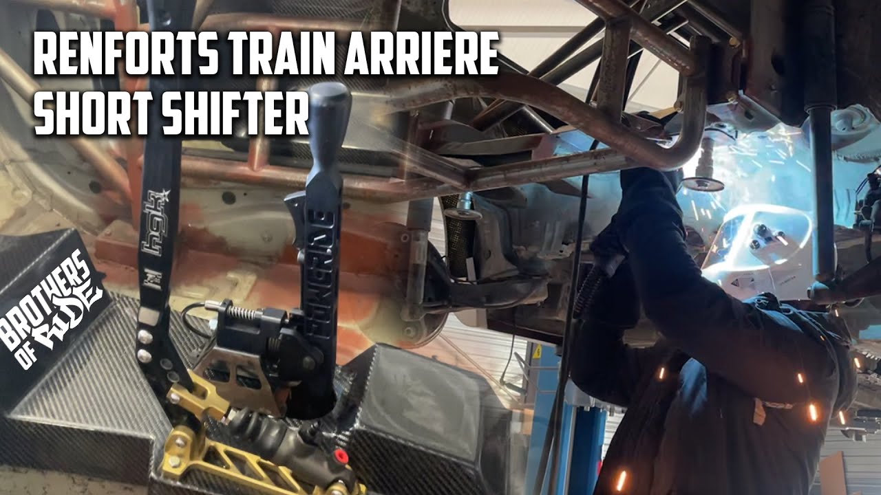 Renforts train arrière + Short shifter | 2jz e46 PRO drift build #9