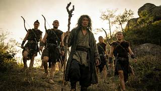 Kung Fu movie! A training beggar is called to join a hunt—turns out he’s a peerless master.