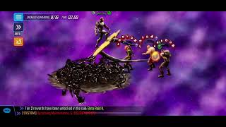 Marvel Strike Force - Incursion 2 First Strike Bio Black Cat node under 900k easy!!!