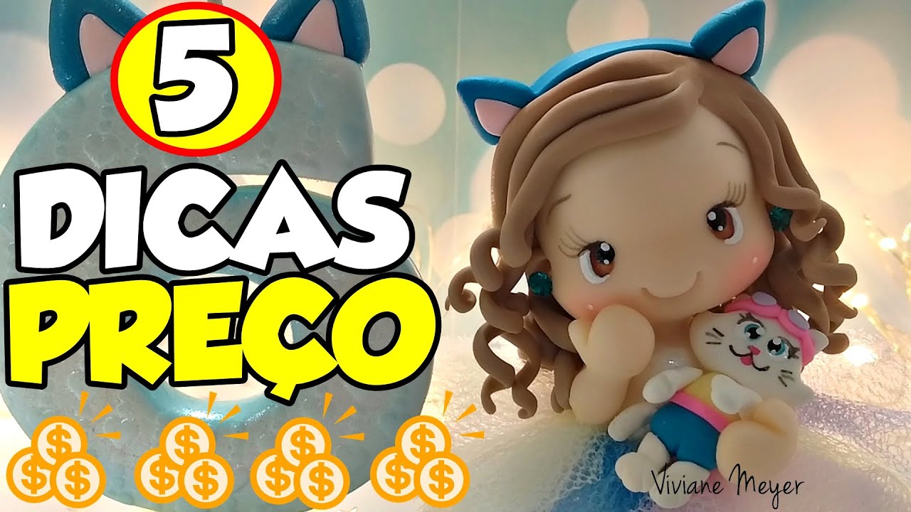 5 DICAS que vão te ajudar a PRECIFICAR melhor seu biscuit