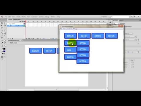 Botones Desplegables en Flash con action script 2.0
