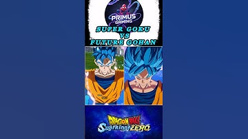 FUTURE GOHAN vs SUPER GOKU 👀 #dragonballz #dragonballsparklingzero #dbsuper