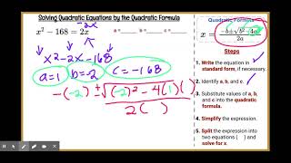 2.8.-Algebra Notes: Solving Quadratic Equations by Quadratic Formula - Google Slides Part 3