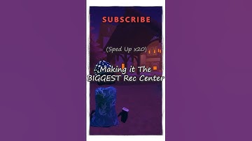 Rec Room Made The BIGGEST Rec Center! | #recroom #shorts #gaming