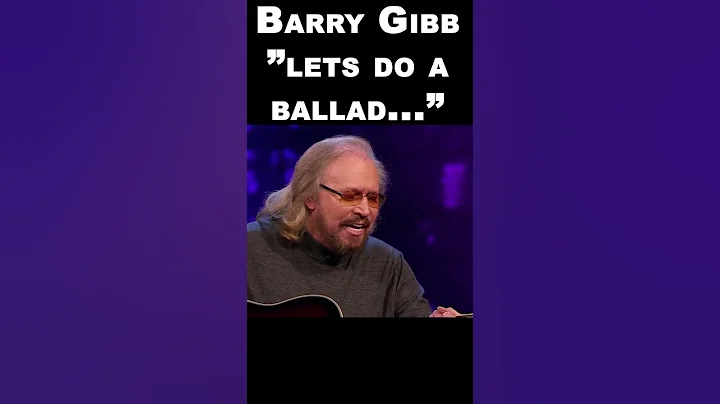 BARRY GIBB - falsetto acoustic "Too Much Heaven". #shorts #beegees #jivetubin @beegees