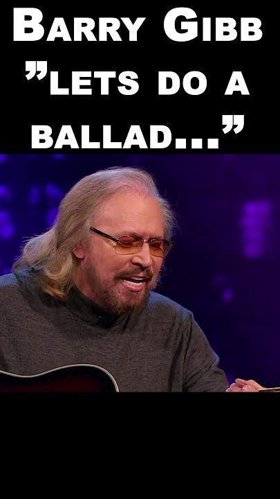 BARRY GIBB - falsetto acoustic 'Too Much Heaven'. #shorts #beegees #jivetubin @beegees