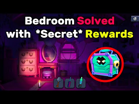 How to complete Bedroom #findgus day 6 puzzle with Secret rewards | Brawl stars