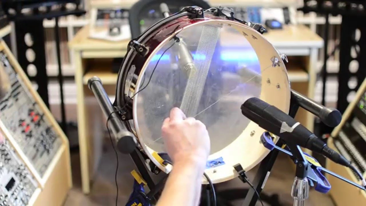 Resonating String Snare - YouTube