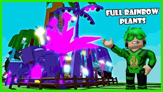 THE BEST! Aku Merubah Semua Tanamanku Menjadi Rainbow - Roblox Grow A Garden screenshot 5