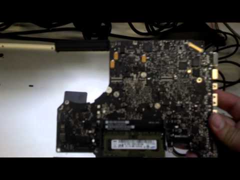 Spilled Wine on Macbook Pro Keyboard and Logic Board