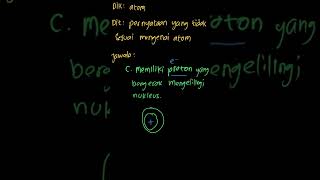 Pernyataan yang tidak sesuai mengenai atom... | Mandiri IPA Fis | Kelas 9 | 6 | Fisika