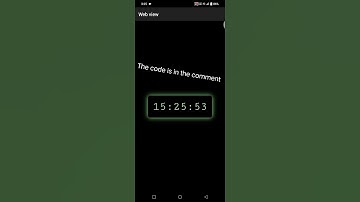 Digital clock in html for phone