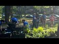 Volunteers install native plants in Chamblee creek