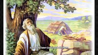 Genesis 22:1-19 NIV-Abraham's faith-God himself will provide the lamb for the burnt offering, my son
