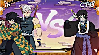 Giyu Infinity Castle Tengen Vs Kaigaku Demon Slayer The Hinokami Chronicles 2 4K 60Fps