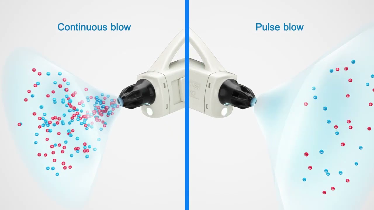 SMC IZG10 Gun Type Ionizer | Lightweight & Fast Static Neutralization