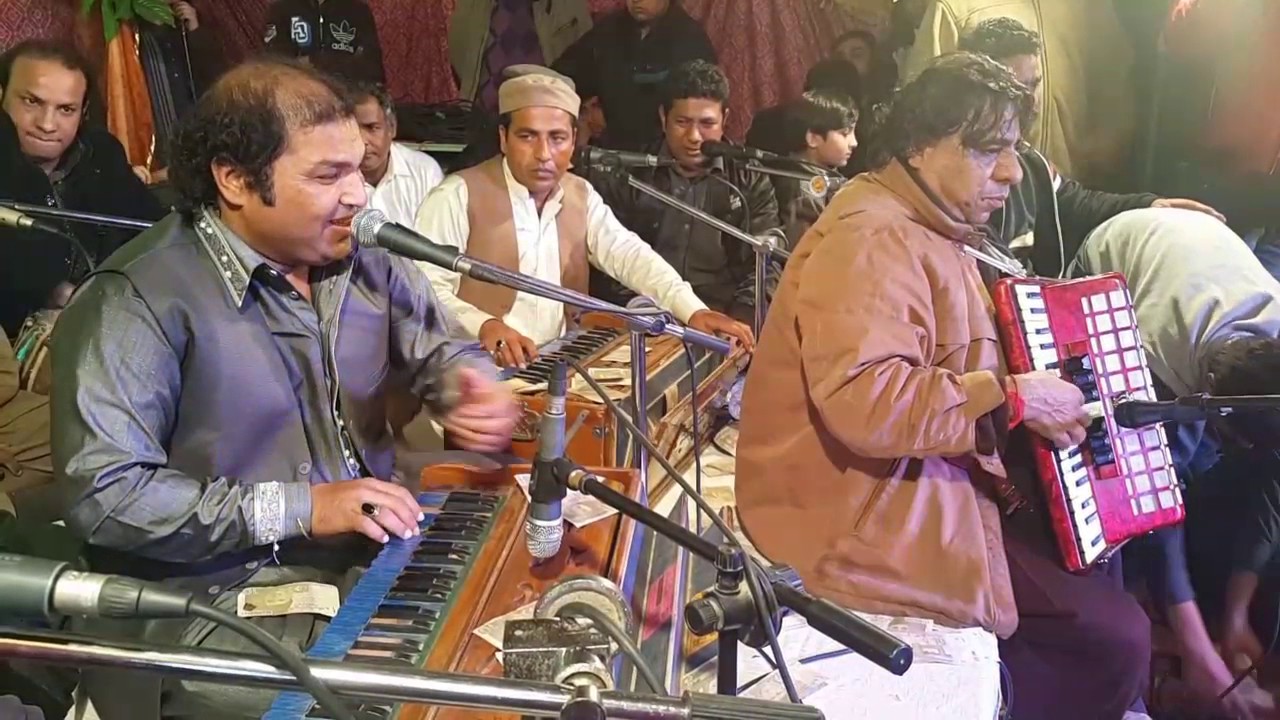 Nusrat Fateh Ali Khan Ke Naam ...Sanu ek pal chain na By Shahid Ali Nusrat Qawwal