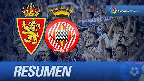 Resumen de Real Zaragoza (0-3) Girona FC